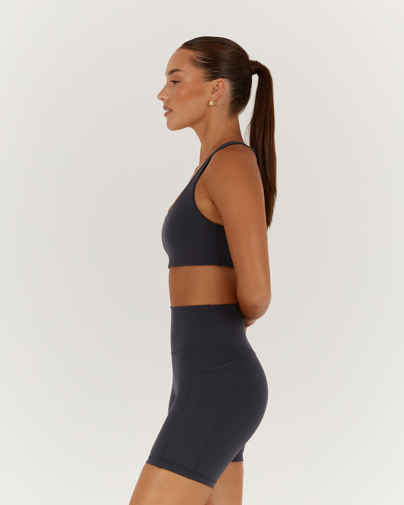 MOTION 360 CROSS BACK BRA - STORM