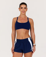 MOTION 360 CROSS BACK RUNNING BRA - AR SONIC BLUE
