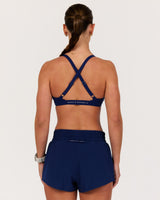 MOTION 360 CROSS BACK RUNNING BRA - AR SONIC BLUE