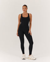 MOTION 360 CROSS BACK TOP - BLACK