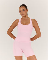 MOTION 360 CROSS BACK TOP - FAIRY FLOSS