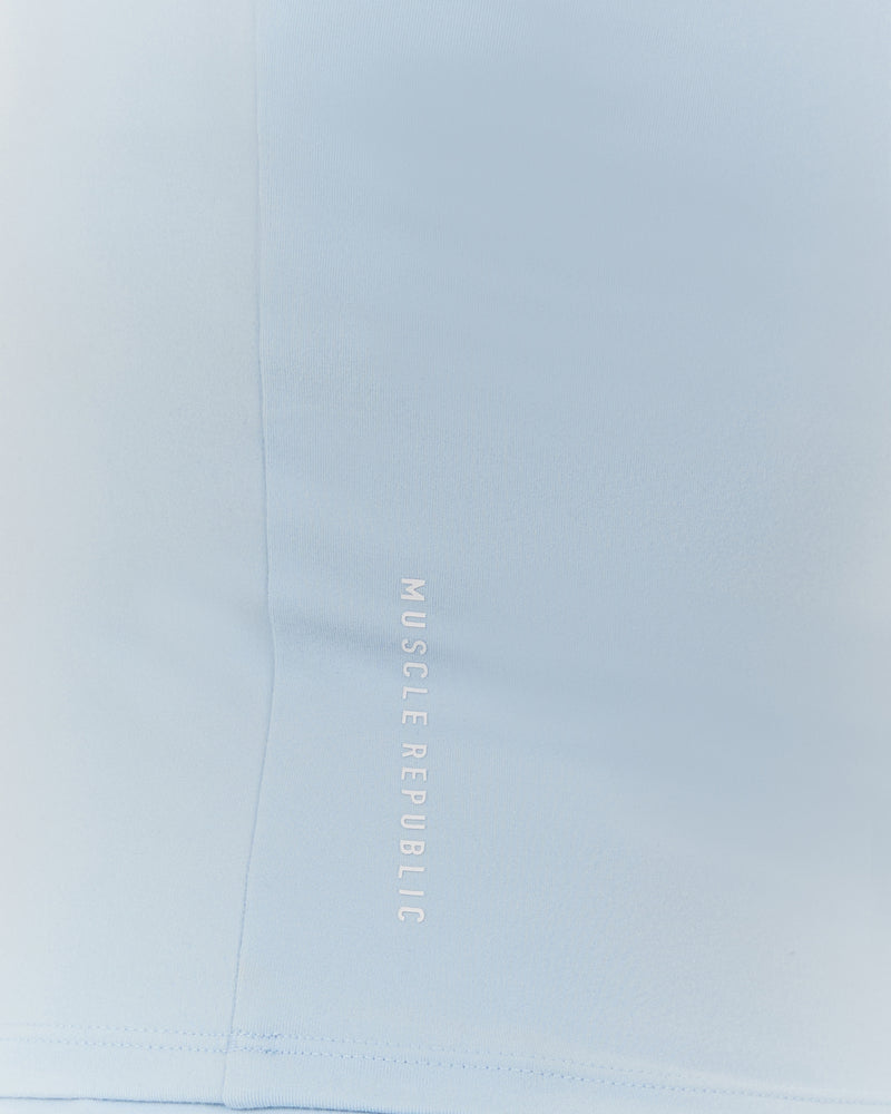 MOTION 360 CROSS BACK TOP - ICE BLUE