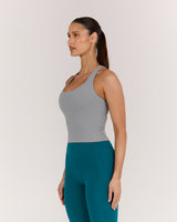 MOTION 360 CROSS BACK TOP - VAPOUR
