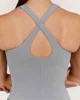 MOTION 360 CROSS BACK TOP - VAPOUR