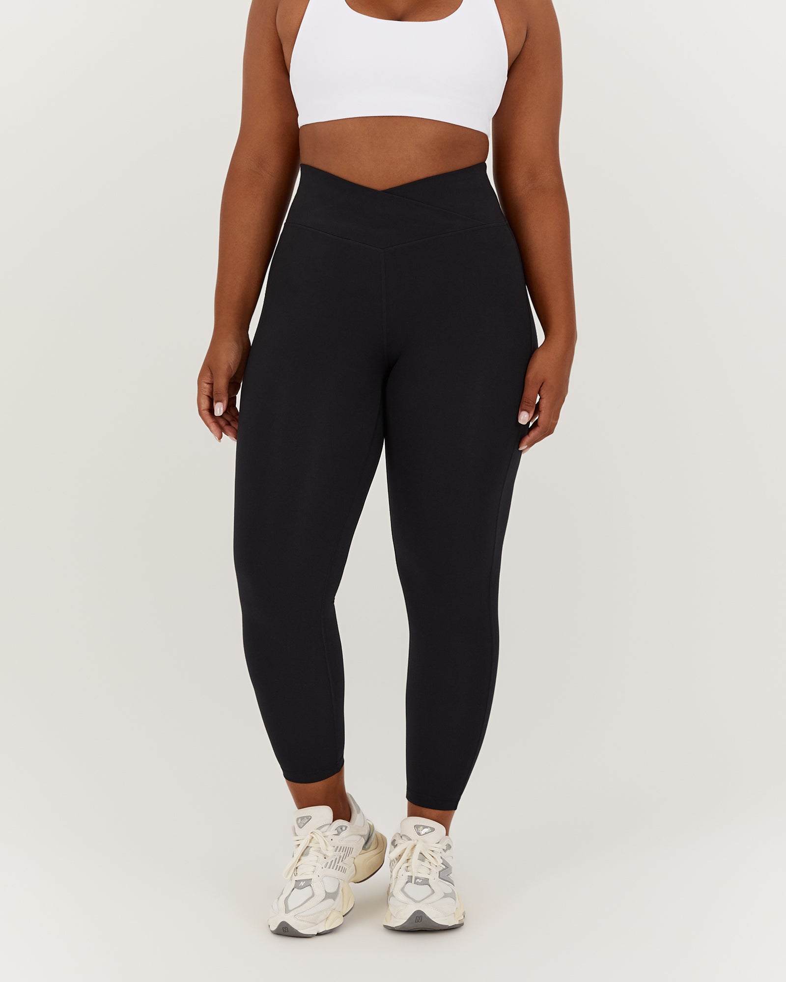 Colorado State Flag Yoga Leggings For Women - Full Length High Waist Performance Leggings With Hidden Pocket - View #4