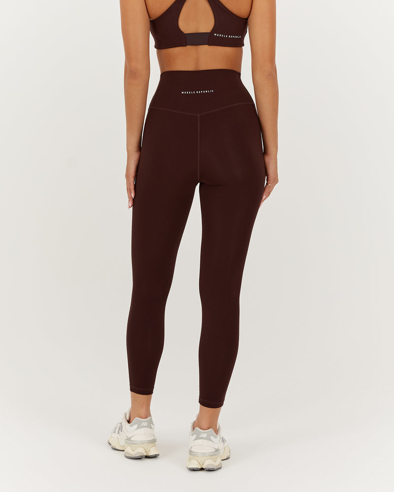 MOTION 360 CROSSOVER LEGGINGS 24" - RUM