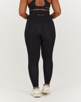 MOTION 360 CROSSOVER LEGGINGS 28" - BLACK