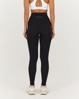 MOTION 360 CROSSOVER LEGGINGS 28" - BLACK