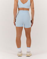 MOTION 360 CROSSOVER SHORTS 4" - ICE BLUE