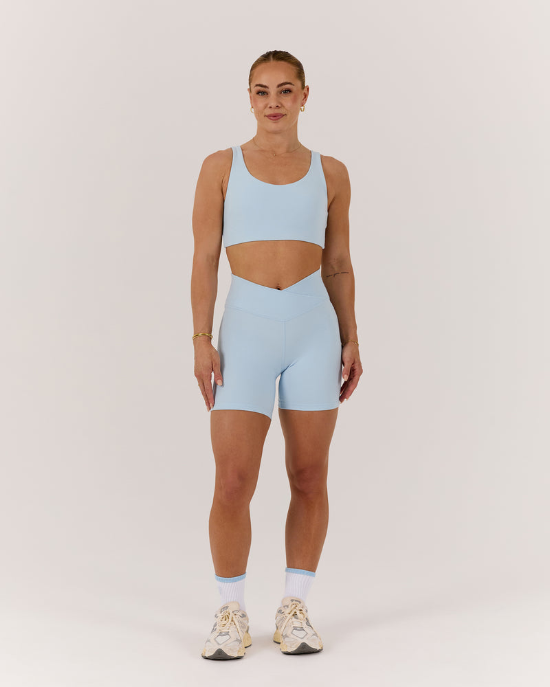MSCR CONTRAST TUBE SOCKS - ICE BLUE