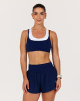 MOTION 360 DOUBLE LAYER RUNNING BRA - AR SONIC BLUE