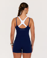 MOTION 360 DOUBLE LAYER RUNNING TOP - AR SONIC BLUE