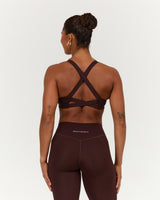 MOTION 360 MOVEMENT SPORTS BRA - RUM