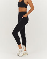 MOTION 360 POCKET LEGGINGS 24" - BLACK