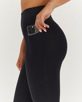 MOTION 360 POCKET LEGGINGS 24" - BLACK