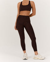 MOTION 360 POCKET LEGGINGS 24" - JAVA LEOPARD