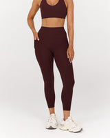 MOTION 360 POCKET 7/8 LEGGINGS - RAISIN
