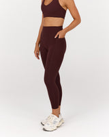 MOTION 360 POCKET 7/8 LEGGINGS - RAISIN