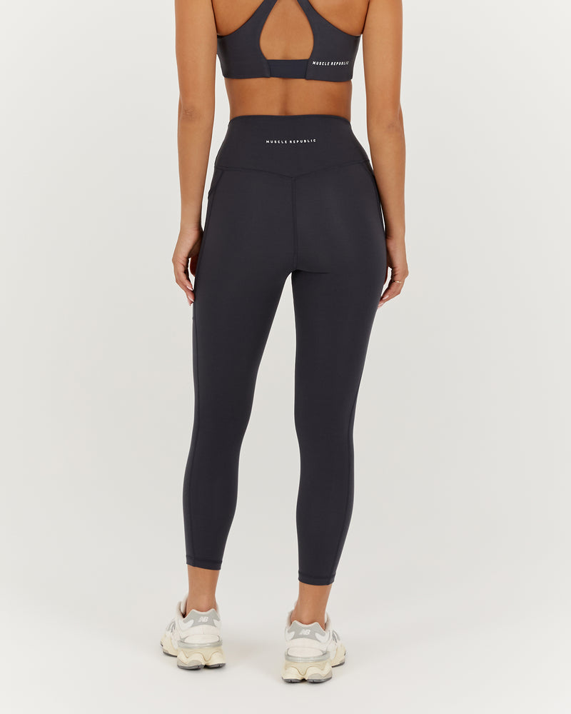 MOTION 360 POCKET LEGGINGS 24" - STORM