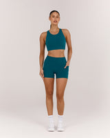 MOTION 360 POCKET SHORTS 4" - DYNAMIC TEAL