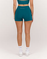 MOTION 360 POCKET SHORTS 4" - DYNAMIC TEAL