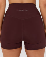 MOTION 360 POCKET SHORTS 4" - RAISIN