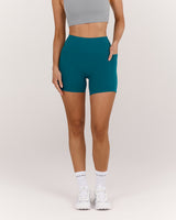 MOTION 360 POCKET SHORTS 6" - DYNAMIC TEAL