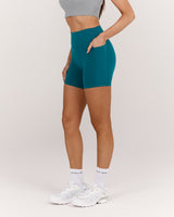 MOTION 360 POCKET SHORTS 6" - DYNAMIC TEAL