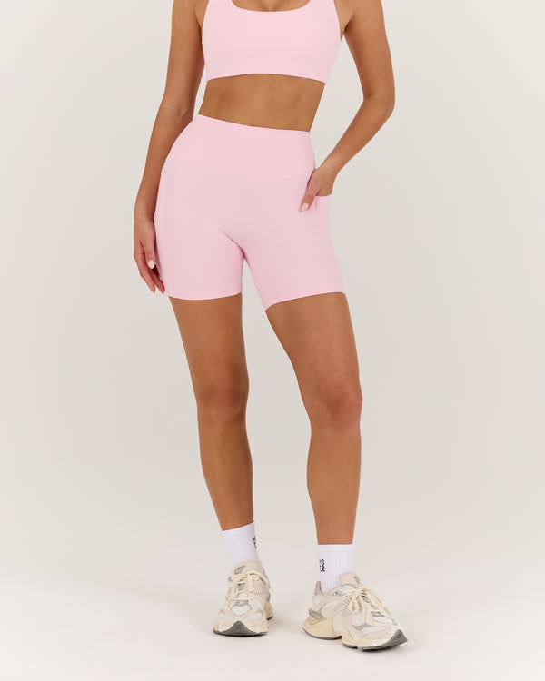 MOTION 360 POCKET SHORTS 6" - FAIRY FLOSS