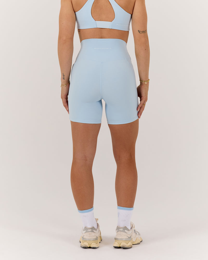 MOTION 360 POCKET SHORTS 6" - ICE BLUE