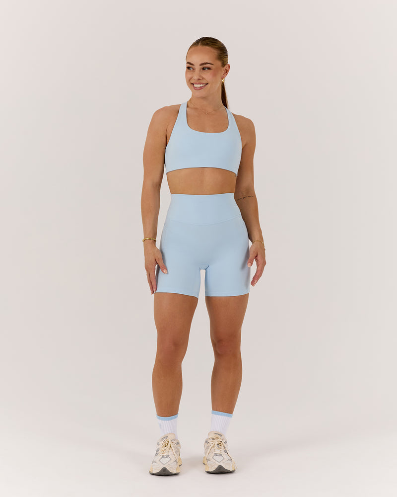 MOTION 360 POCKET SHORTS 6" - ICE BLUE