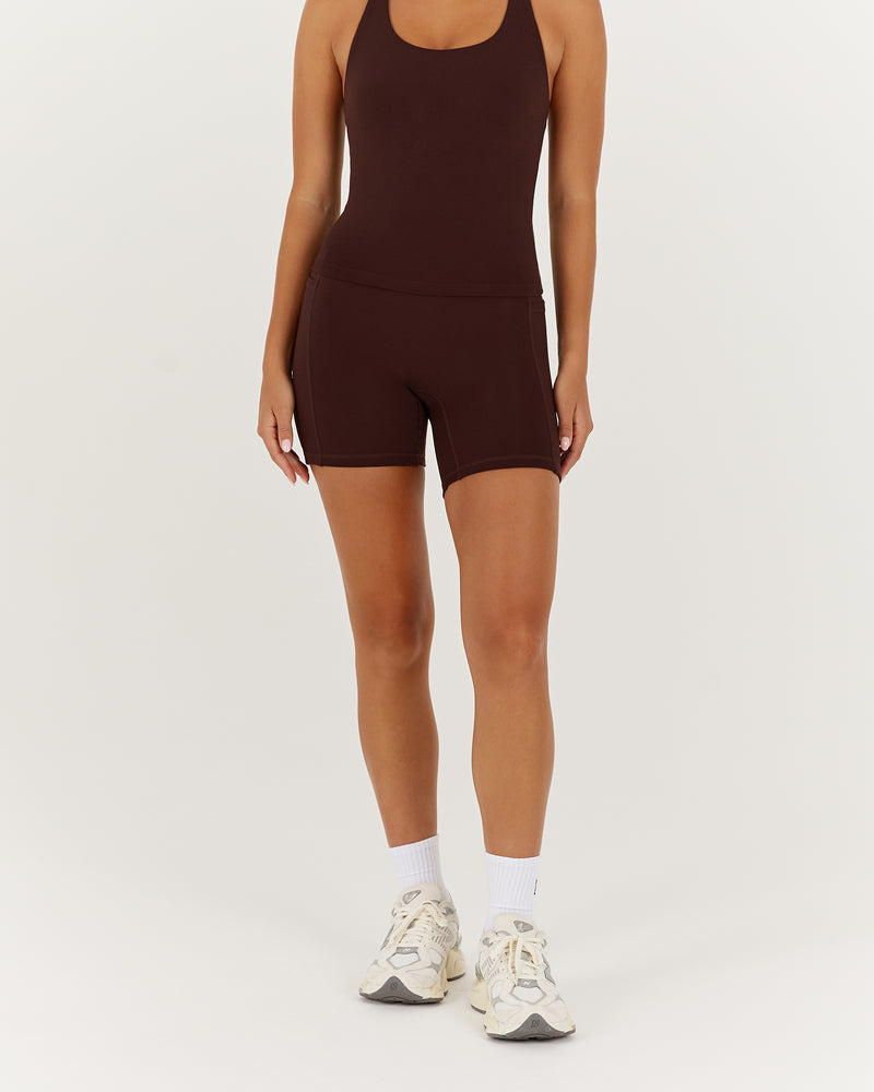 MOTION 360 POCKET SHORTS 6" - RUM