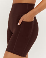 MOTION 360 POCKET SHORTS 6" - RUM