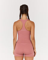 MOTION 360 RACER BACK TOP - DUSTY ROSE