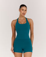 MOTION 360 RACER BACK TOP - DYNAMIC TEAL
