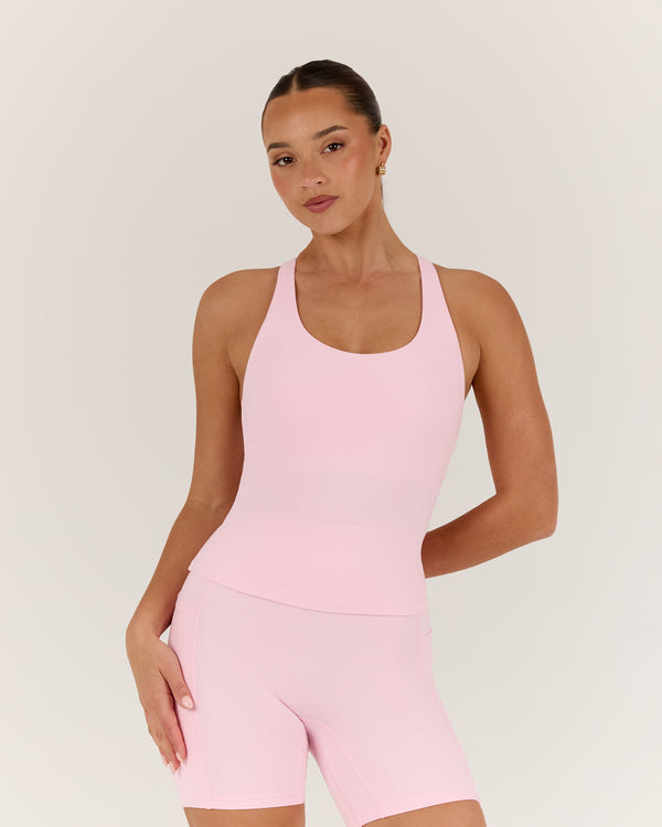 MOTION 360 RACER BACK TOP - FAIRY FLOSS