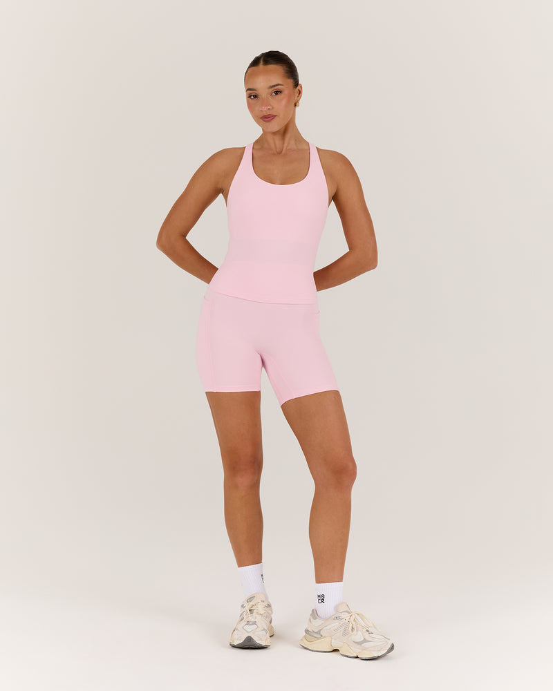 MOTION 360 RACER BACK TOP - FAIRY FLOSS