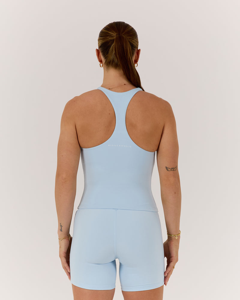 MOTION 360 RACER BACK TOP - ICE BLUE