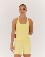 MOTION 360 RACER BACK TOP - LEMON