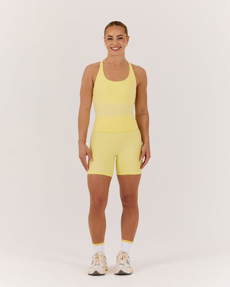 MOTION 360 RACER BACK TOP - LEMON