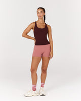 MOTION 360 RACER BACK TOP - RAISIN