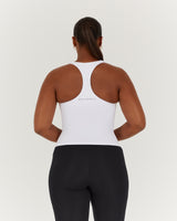 MOTION 360 RACER BACK TOP - WHITE