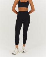 MOTION 360 SCRUNCH LEGGINGS 24" - BLACK