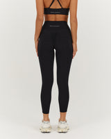 MOTION 360 SCRUNCH LEGGINGS 24" - BLACK