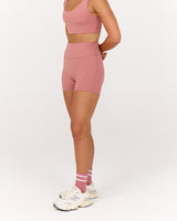 MOTION 360 SHORTS 4" - DUSTY ROSE