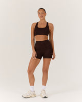 MOTION 360 SHORTS 4" - JAVA LEOPARD