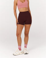 MOTION 360 SHORTS 4" - RAISIN