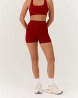 MOTION 360 SHORTS 4" - SCARLET