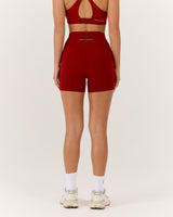 MOTION 360 SHORTS 4" - SCARLET