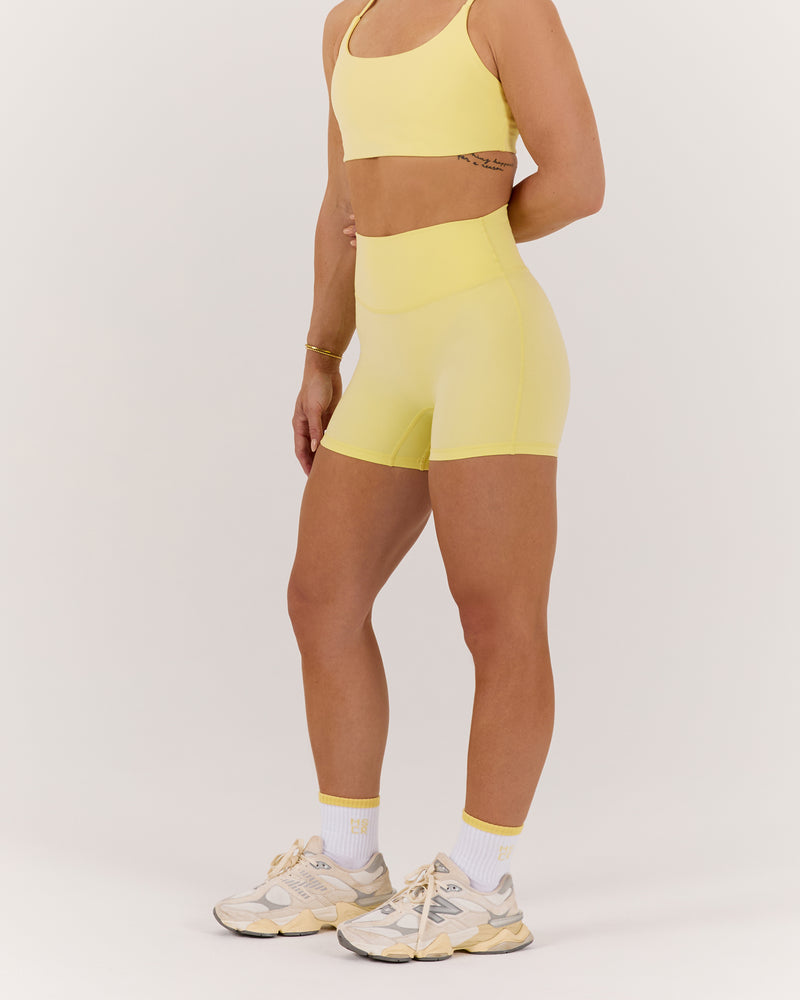 MOTION 360 SHORTS 4" - LEMON